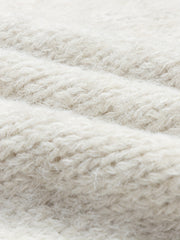 A Soft And Cozy Short Sweater with a Laid-Back Vibe, Perfect for Versatile Styling