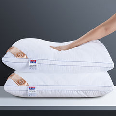 1pc/2pcs/4pcs Hotel-Style Quality Luxury Pillows for Sleeping (800G) Simple, Stylish, Elastic And Elegant, Suitable for Bedroom, Home, Living Room, Home Christmas Decor