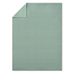 Casual Living Textured Plush Throw in Green, 127 X 177 Cm