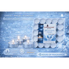 Premium Scented 6hrs candles pack of 20 | 6 to 8 hrs Burning time | Premium Quality | Different Fragrances | Gifting quality |