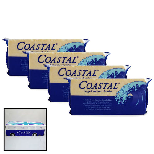 Coastal Rugged Mature Cheddar, 4 X 1Kg
