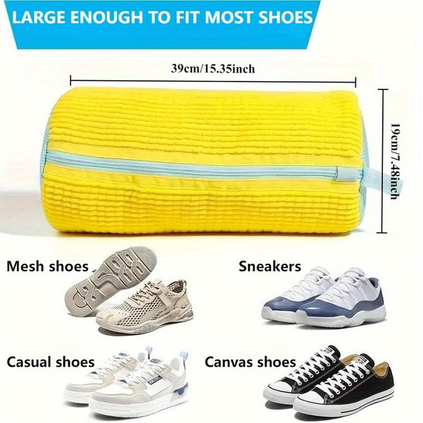 Sturdy Washing Machine Bag for Shoes of Every Kind - Features a Zipper Closure And a Soft, Protective Interior, Perfect for Sneakers And Everyday Footwear, Laundry Wash Bag, Ideal for Mother'S Day, Laundry Bags