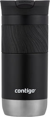 Contigo Byron Snapseal Travel Mug | Stainless Steel Thermal Mug | Vacuum Flask | Leakproof Tumbler | Coffee to Go Mug with BPA Free Easy-Clean Lid