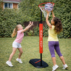 Sure Shot 10Ft (3.05 M) Netball Goal in Red with Padding