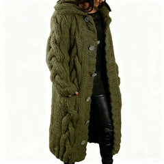 2025 New Fashionable Loose Cardigan for Women in Europe And America, Casual Long Sweater Jacket