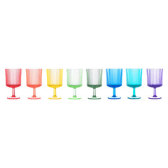 Pandex Acrylic Stacking Tumblers, 355Ml, 8 Pack
