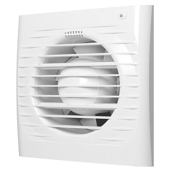 Standard 125mm Duct Size White Ventilation Fan Bathroom Air Flow Kitchen Extractor