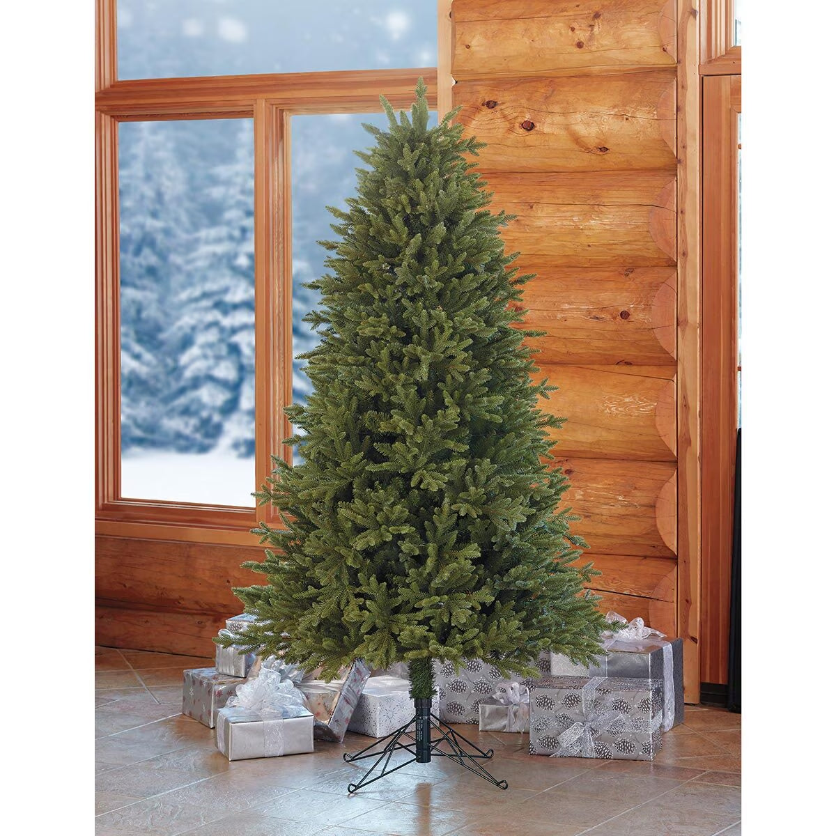 6.5Ft (1.9M) Unlit Aspen Artificial Christmas Tree