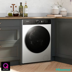 Hisense Kitchenfit 5I Series WD5I1045BWQ, 10.5Kg / 6Kg Washer Dryer, D Rated in White