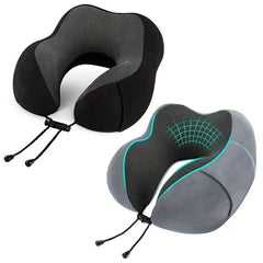 U Shaped Travel Pillow Neck Support Soft Head Rest Car Plane Cushion