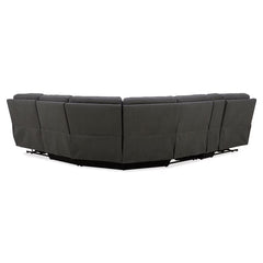 Gilman Creek Justin Grey Fabric Power Reclining Sectional Sofa