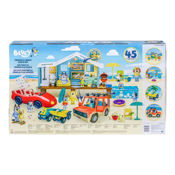 Bluey Mega Beach Bash Exclusive Set (3+ Years)