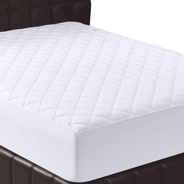 4B Quilted Waterproof Mattress Protector Extra Deep 30cm with Quilted Top Layer and All-Around Elastic, Designed for Stable Mattress Fit and Easy Maintenance, Suitable for Home Use, Guest Rooms and Let Properties, Available in Single Small Double 4FT Doub