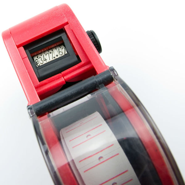 Price Tag Tagging Gun with 11k Labels Roll & Ink Machine Kit MX5500-EOS - with English Number £ $ € Currency Symbols - Retail Shop Labeller - Durable ABS Material