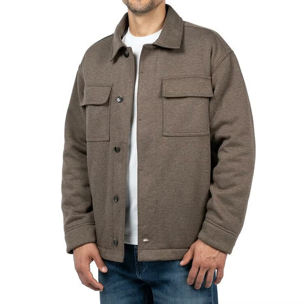 Jachs Men'S Quilted Shirt Jacket