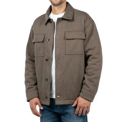 Jachs Men'S Quilted Shirt Jacket