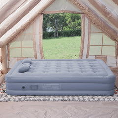 1 Pcs Self-Inflating Air Mattress, designed for outdoor camping enthusiasts and family camping, features fast self-inflation, lightweight, portability and foldability, and is equipped with a portable storage bag + non-slip bottom pattern. Ideal for campin
