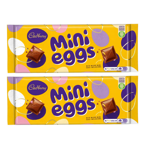 Cadbury Mini Eggs Bar, 2 X 360G