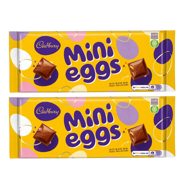 Cadbury Mini Eggs Bar, 2 X 360G