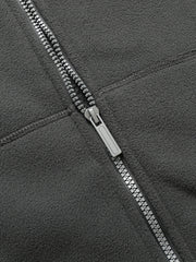 Autumn/Winter Hooded Cardigan Sweatshirt for Men and Women, Thickened Polar Sweatshirt Jacket