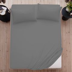 Surprise Colour Fitted Sheet OR Pillowcases | Ultra Soft Wrinkle Free Breathable Bed Sheet With Secure Fit Elasticated Corners | Fade Resistant & Easy Care | Random Colour Sent for Added Fun | LOCAL WAREHOUSE | UK BRAND