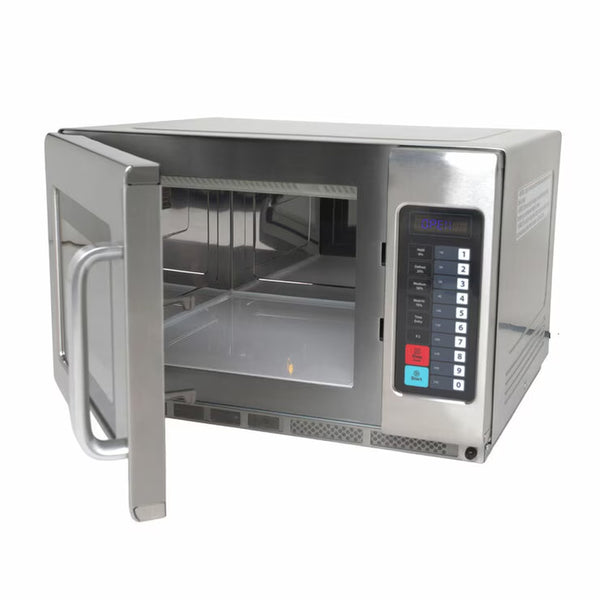 Contender MIC001 34L 1800W Programmable Commercial Microwave Oven in Silver