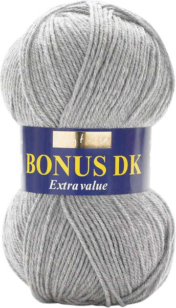 Sirdar Hayfield Bonus DK Double Knitting, White (961), 100G