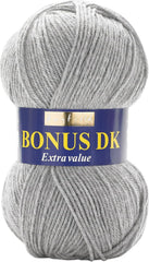 Sirdar Hayfield Bonus DK Double Knitting, White (961), 100G