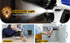 Cordless Drill Driver Power Combi Drill Kit Electric Screwdriver Set with 2-Speed, 18+1 Torque 3/8