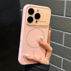 Phone Case - New Colorful Full Lens Protection Phone Case for Iphone 17 Air 16 15 14 13 Pro Max Magnetic Cover
