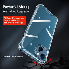 Case For iPhone 17 Pro Max 16 Pro Max Plus 15 14 13 11 12 7 8 17 Air Clear Shockproof Phone Cover