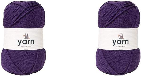Korbond DK Beige Yarn - 100G Acrylic Wool - Lightweight, Hypoallergenic & Durable Double Knit Crochet Yarn Knitting Wool (290M Total)
