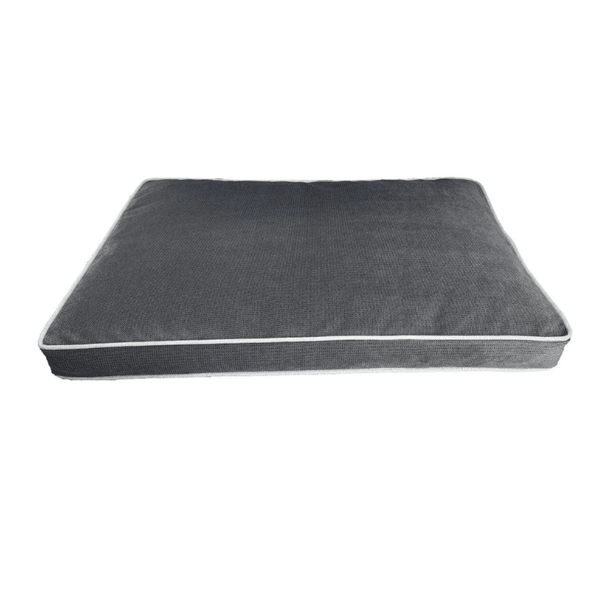 Waterproof Dog Bed, Plush Dog Mattress, Charcoal, Machine Washable, Medium & Large Sized, Cozy Dog Bed, Dog Sleeping Mattress