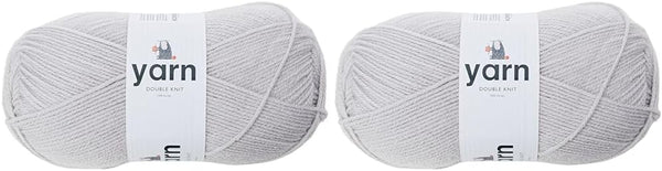 Korbond DK Beige Yarn - 100G Acrylic Wool - Lightweight, Hypoallergenic & Durable Double Knit Crochet Yarn Knitting Wool (290M Total)