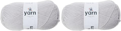 Korbond DK Beige Yarn - 100G Acrylic Wool - Lightweight, Hypoallergenic & Durable Double Knit Crochet Yarn Knitting Wool (290M Total)