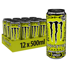 Monster Lando Norris Zero Sugar PMP £1.65, 12 X 500Ml