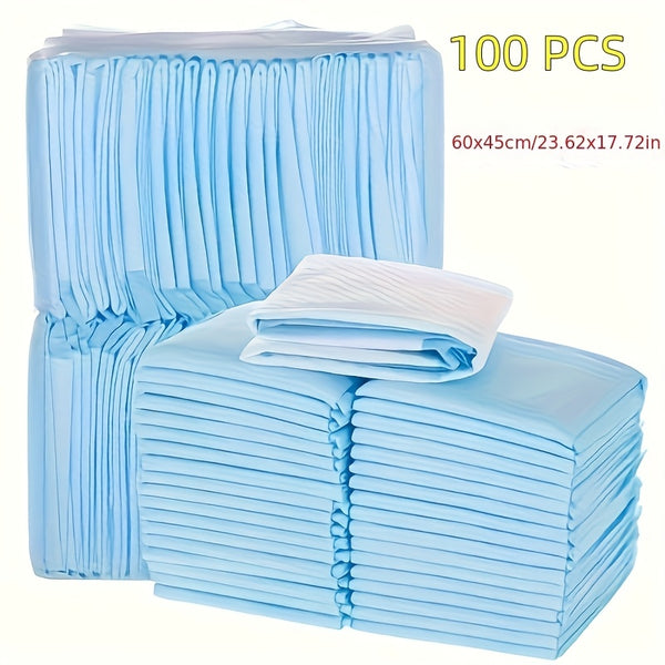 100 Disposable Pet Diapers Highly Absorbent Puppy Training Pads 45x60 Christmas Ornaments 60x60 Leak-proof Quick-drying Design 60x90 Pet Deodorant Diapers for Potty Training Make a Great Christmas Gift
