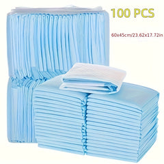 100 Disposable Pet Diapers Highly Absorbent Puppy Training Pads 45x60 Christmas Ornaments 60x60 Leak-proof Quick-drying Design 60x90 Pet Deodorant Diapers for Potty Training Make a Great Christmas Gift