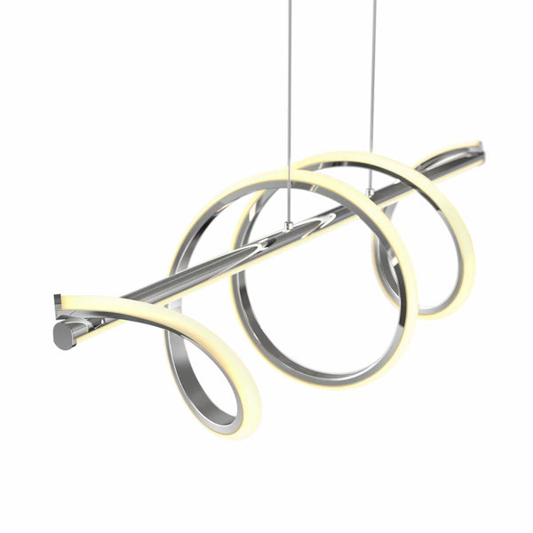Artika Coda LED Pendant Light in Chrome