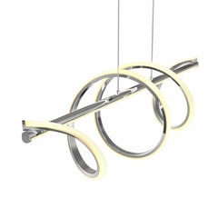Artika Coda LED Pendant Light in Chrome