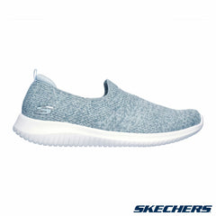 Skechers Ladies Ultra Flex Trainers in Black