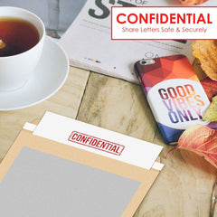 iSOUL 125Pcs A4 C4 324mm x 229mm Manilla Hard Board Backed Envelopes Do Not Bend Envelopes
