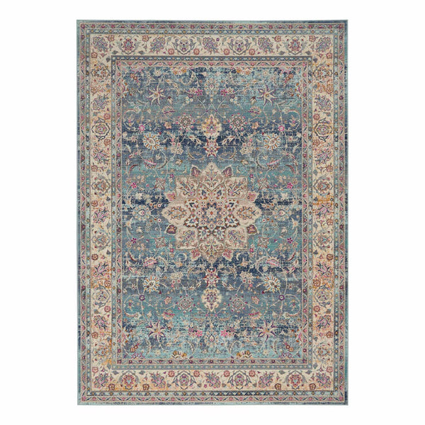 Concept Looms Vintage Kashan Blue Rug, in 3 Sizes