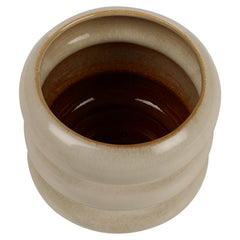 Glossy Ceramic Tube Design Cactus Herb Flower Pot Planter Holder Home Display