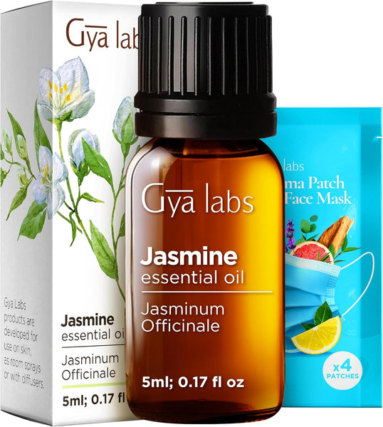 Gya Labs Rose Essential Oils for Skin - 100% Pure Natural Rose Oil for Face, Hair, Diffuser, Perfume & Candle Making Scent Aromatherapy (10Ml)