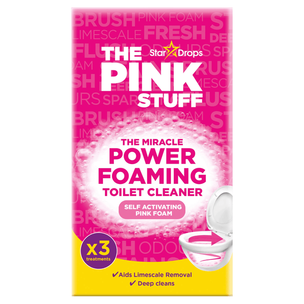 6 x The Pink Stuff The Miracle Foaming Toilet Cleaner 3 Pack