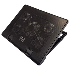 Laptop Cooling Pad 3/5 Fans Adjustable Stand USB Quiet Cooler with LED for 12–17 Inch Notebook