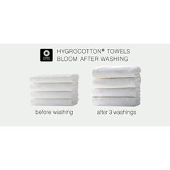 Grandeur 100% Hygro Cotton Bath Towels, Pack of 2 in Grey