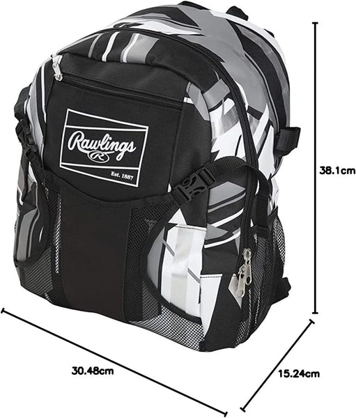 Rawlings | Remix | T-Ball & Youth | Baseball & Softball | Backpack Bag Series | Multiple Colors