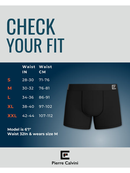 5-Pack Men’s Boxers – Cotton Underwear in Blue, Black, or Mixed Dark Colors – Soft, Breathable & Comfortable Fabric – Longer Leg Design with Anti-Chafing Fit – Tag-Free, Anti-Roll Waistband & No Ride-Up – Everyday Multipack Men’s Boxer Shorts – Durable, S
